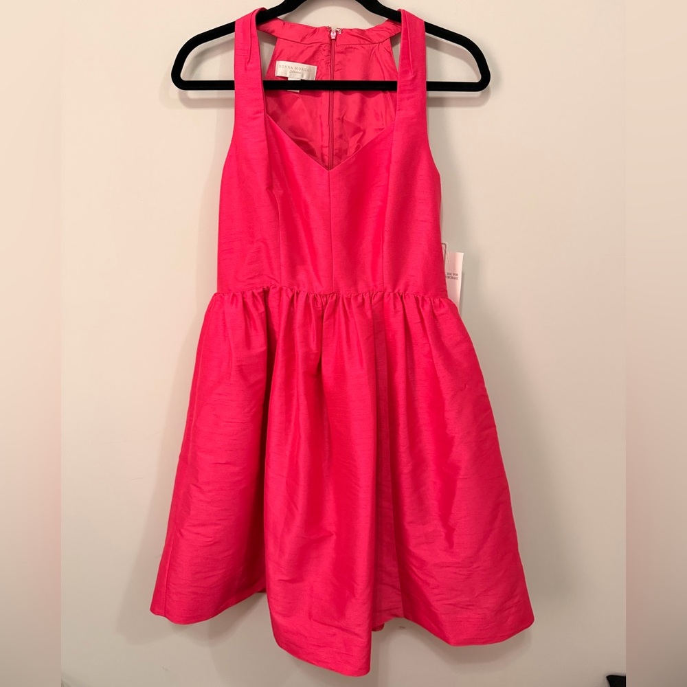 Donna Morgan Vibrant Pink Mini Dress